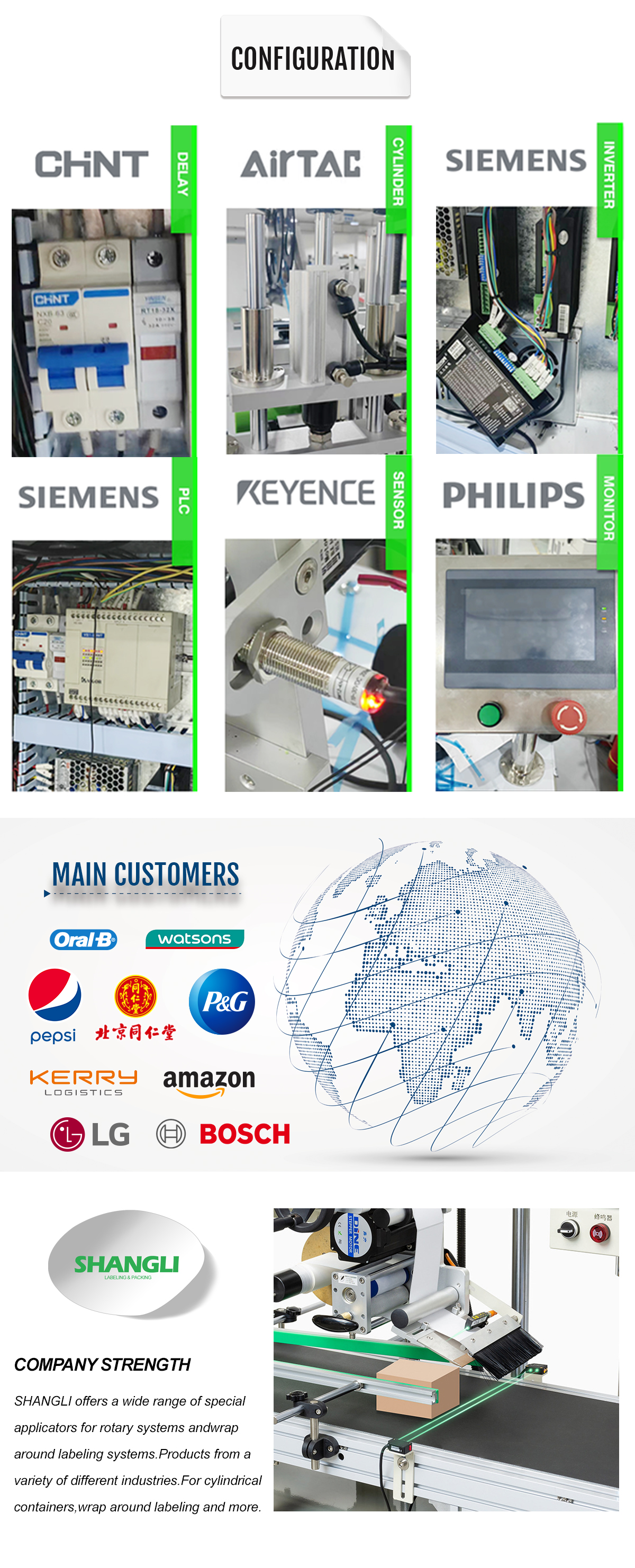 Real Time Printer and Motor Core Components Applied Bubble Bag Packing Labeling System
