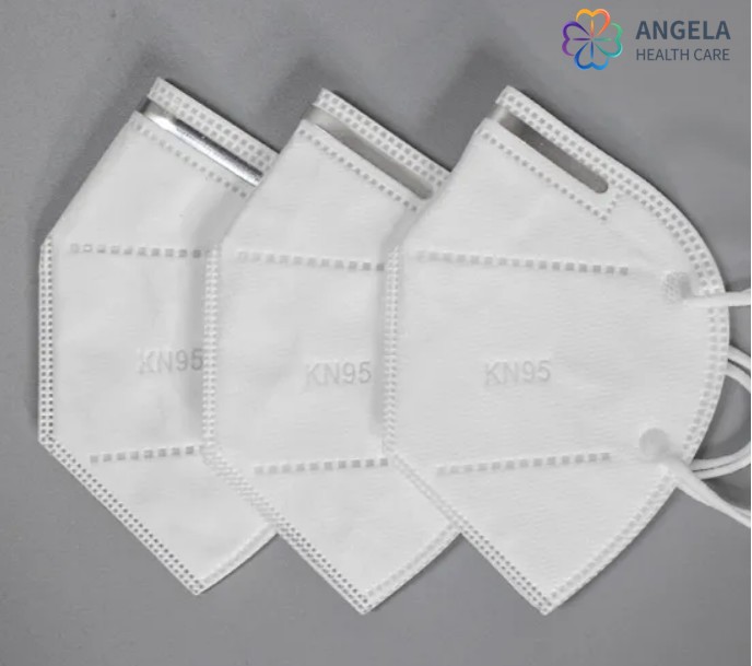 In Stock Fast Delivery FFP2 KN95 N95 Protective Mask Face Mask Best Quality White EN149:2001+A1:2009