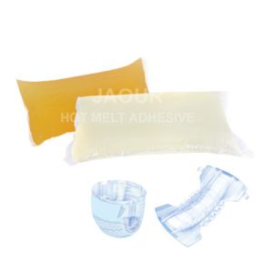 China Hygienic Baby Diapers Synthetic Rubber Based Adhesive Solid State on sale