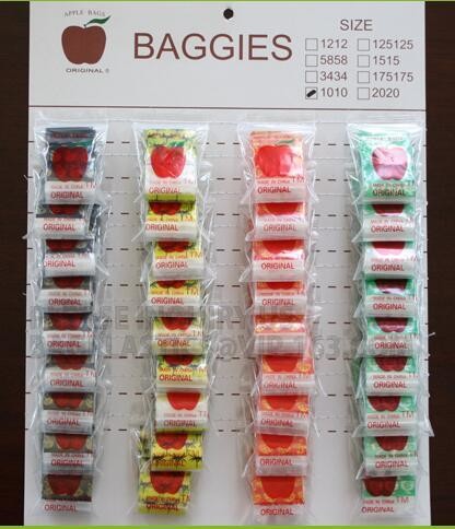 Apple Mini Zip Lock Bags, Zip Lock Plastic Baggies for jewelry packaging, Storage Zip lockk Baggies, Smiley Face Print pac