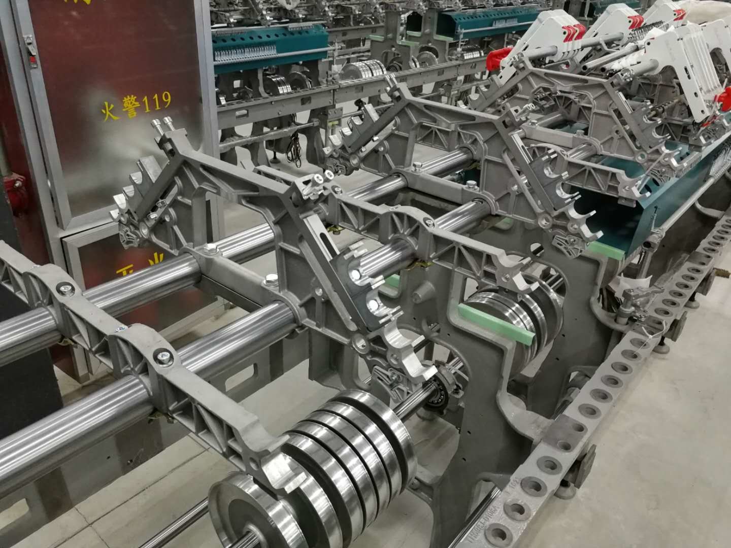 Tc Cvc Viscose Textile Spinning Machine ISO9001 Certificate Low Turnovers
