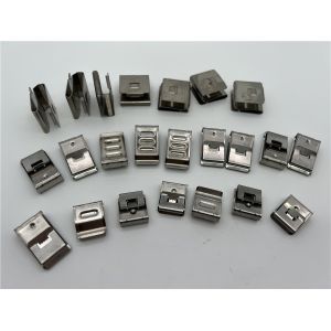 China WEDM CNC Processing Solar PV Cable Clips Corrosion Resistant on sale