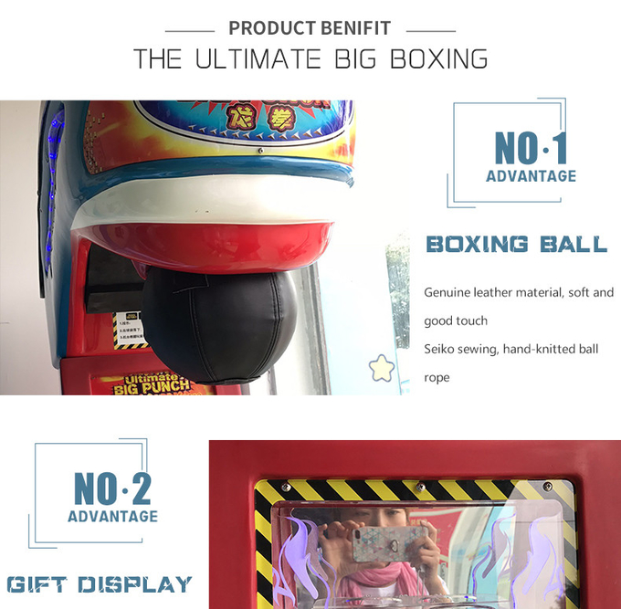 Hot Sale Ultimate Big Punch Boxing Arcade Machine Made In China