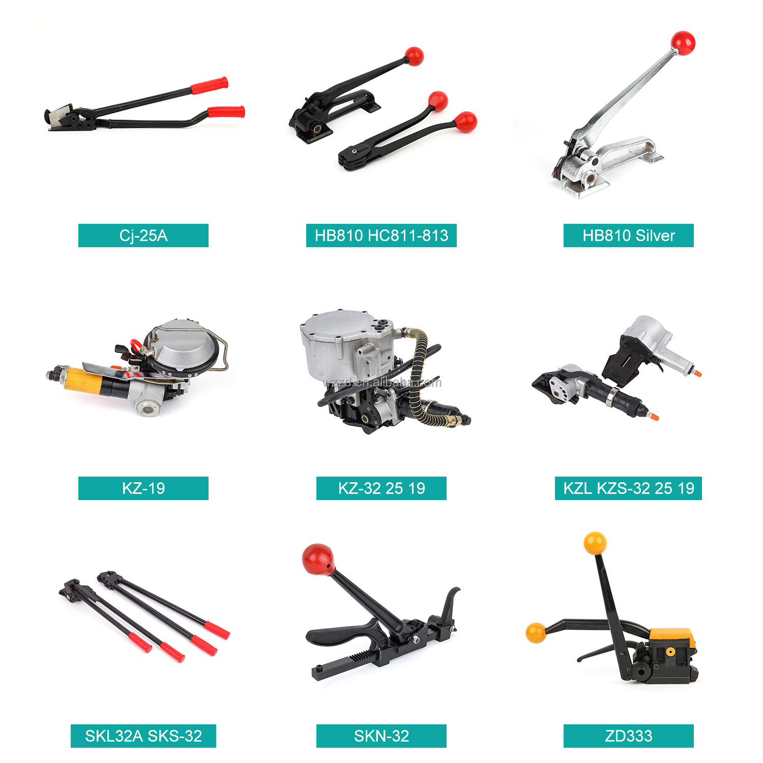 3000N electric PP strapping tool for pallet
