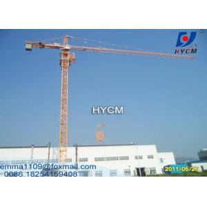  QTZ5513 Jib Tower Crane Quote 8TON Top Climbing Kind With Tower Head Manufactures