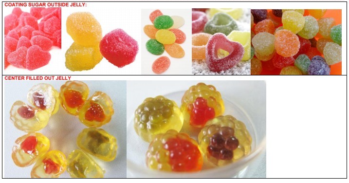 Stainless Steel Automatic Candy Making Machine 60Hz Vitamin Gummy Bear Production Line