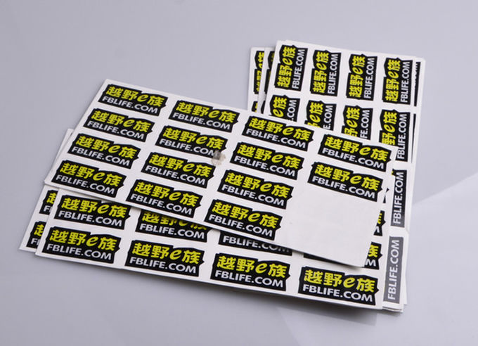 Print custom 3m strong adhesive light reflective vinyl die cut sheet sticker