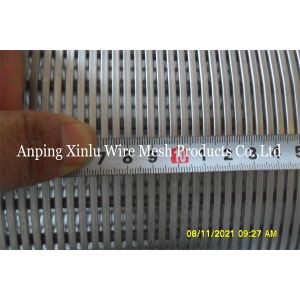 China Johnson Wedge Wire Continuous Slot Screen Pipe For Groundwater on sale