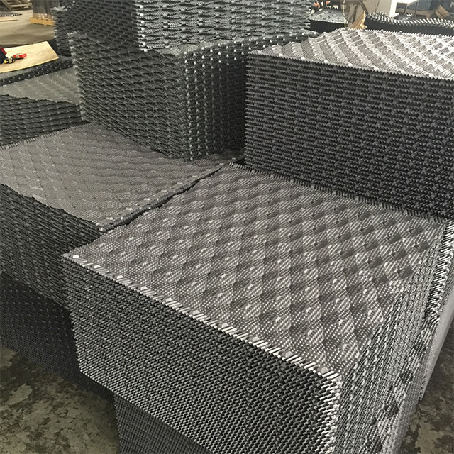 Cross Flow Cooling Tower Fill Media Replacement PVC Cooling Tower Fills