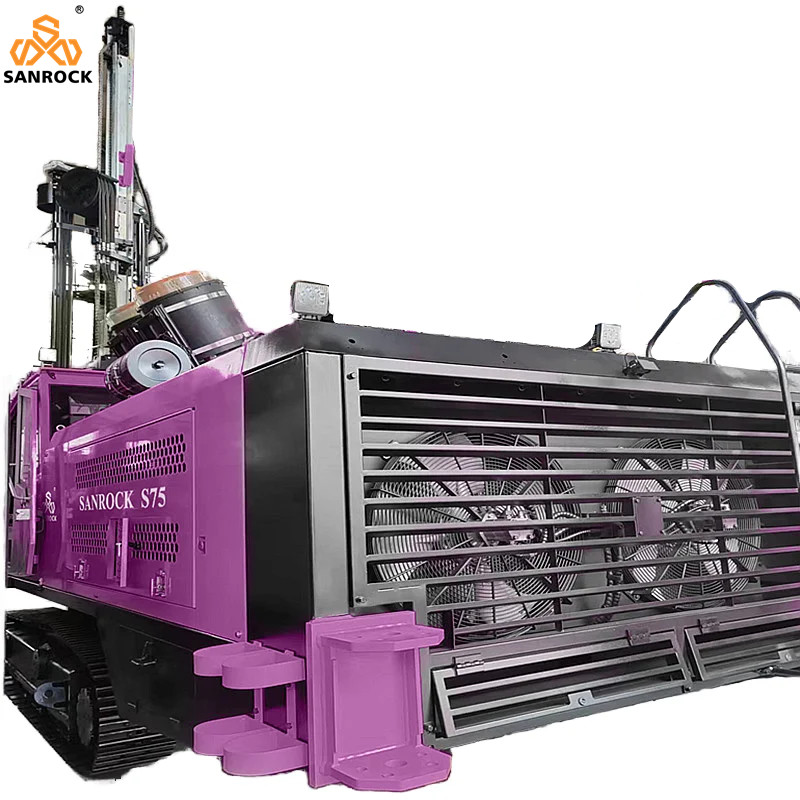 Hydraulic Drilling Rig Mining DTH Drilling Machine Working Pressure 20 Bar Crawler Drilling Rig