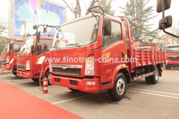 Quality Diesel Fuel Type Light Duty Commercial Trucks , 8 Tons Light Tipper Truck for sale