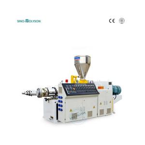 China Customised HSJZ 65/132 Conical Twin Screw Extruder for Precise Production Needs on sale