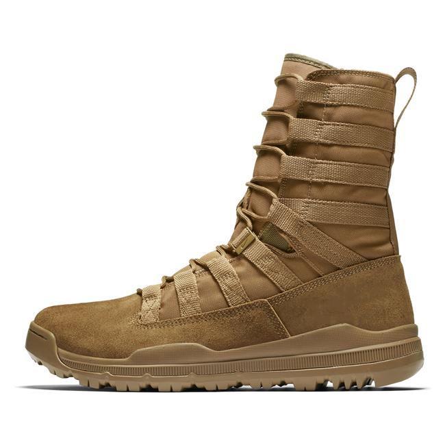 Phylon Midsole Coyote Brown Tactical Boots For Men Textured Arch OEM