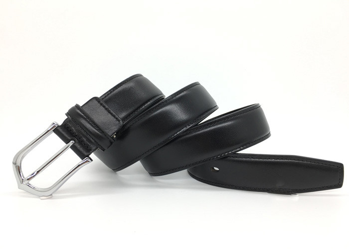 Custom Casual 1 1/4" Men Leather Dress Belt For Pants