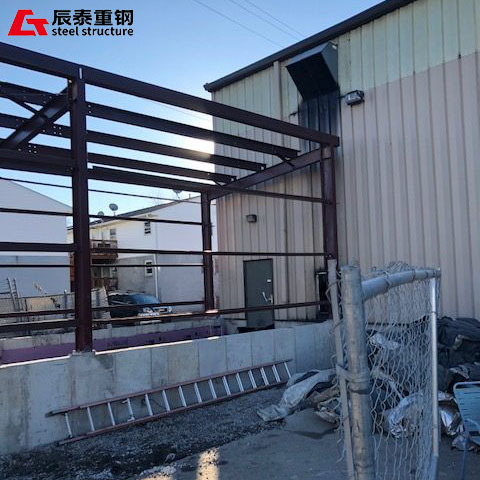 Superior Fire Protection Modern Steel Structure Workshop With Single Sheet Wall Cladding And Color Steel Sheet Roof