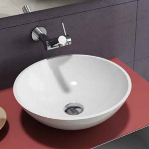  Customized Design Counter Top Basin Renewable Stone Vessel Sinks Manufactures