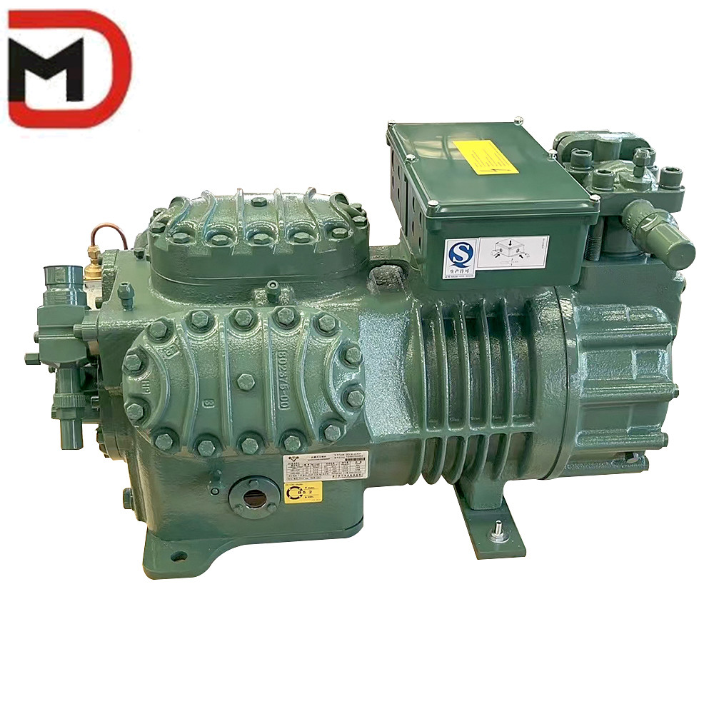 Air-cooled Or Water-cooled Cooling Semi Hermetic Compressors with Maximum Operating Pressure of 45 Bar and R22 Refrigerant