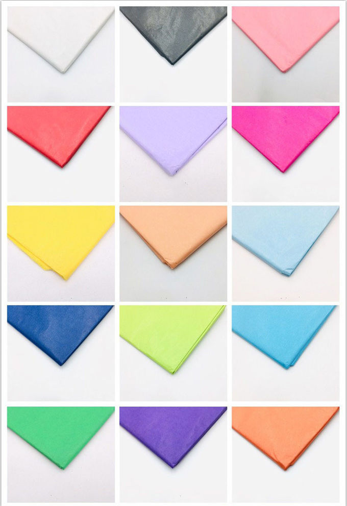 Printable A4 50*75CM Colorful Kraft Paper Packaging Natural Crumpled