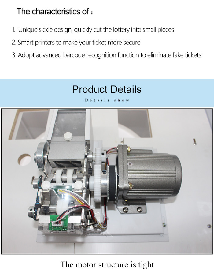 Single Sided House Ticket Eater Machine Arcade Games Machines