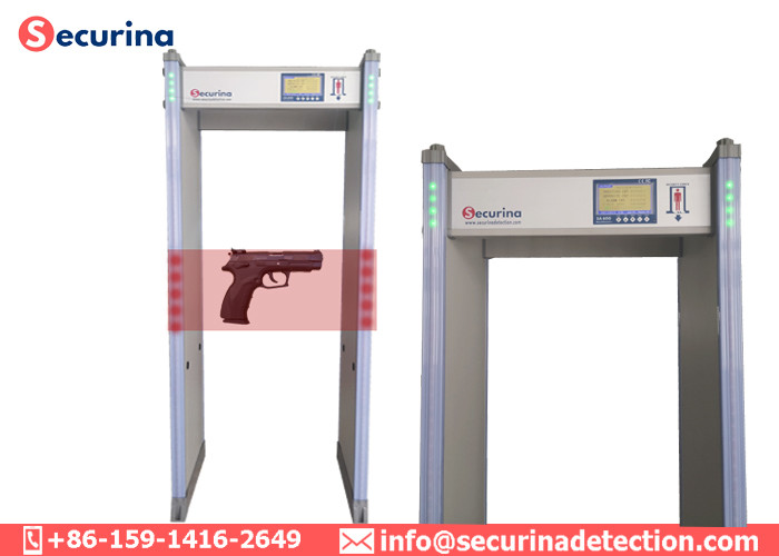 45 Zones Walk Through Door Frame Metal Detector DFMD For Entrance Inspection
