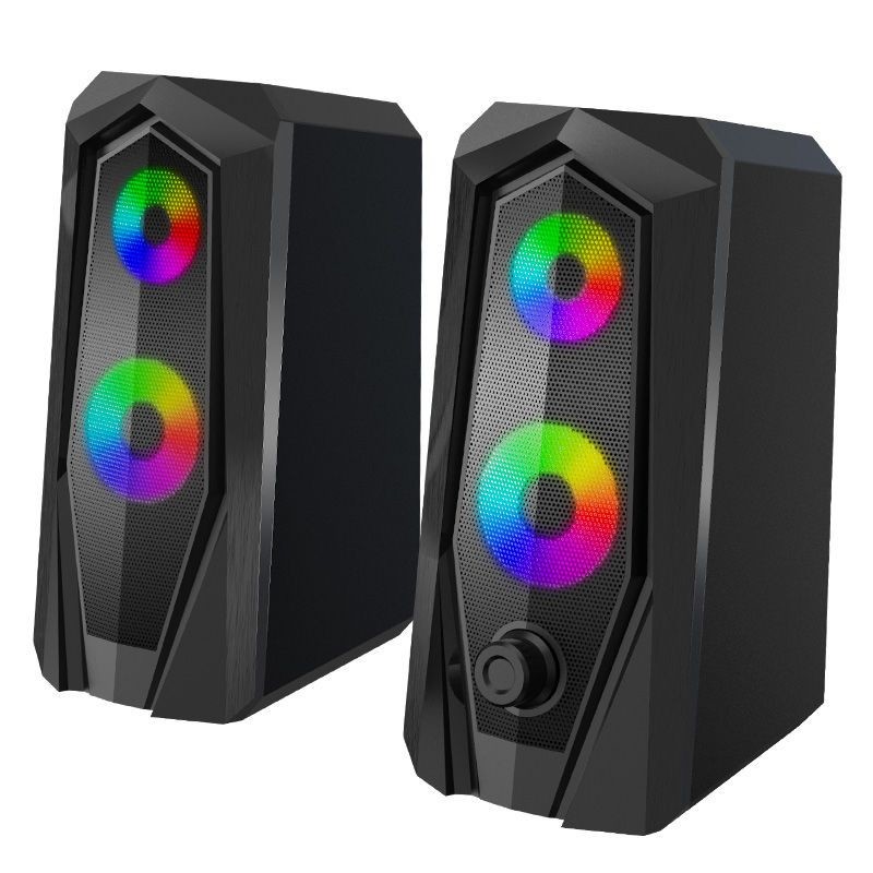 RGB Gaming Computer Speaker USB Laptop Small Audio Super Volume Desktop Subwoofers