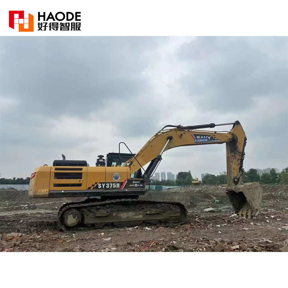 Earthmoving Machinery Construction Equipment Excav Digger Crawler Excavator Sany 375 Used 37ton Used Large Excavators