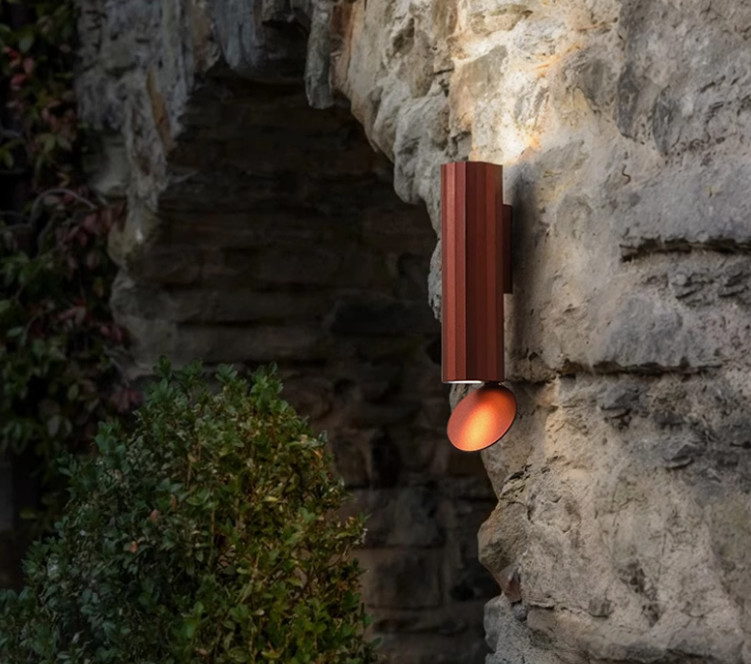 Outdoor waterproof minimalist modern simple villa courtyard background wall lamp high-grade atmosphere personality decorative wall lamp
