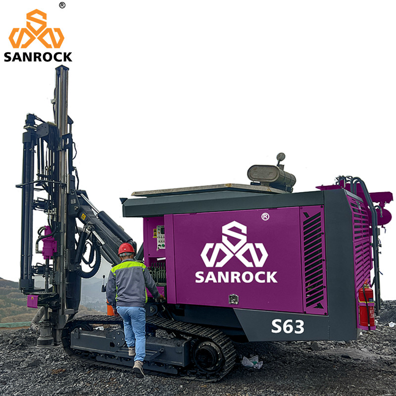 194KW Diesel Blast Hole Drilling Machine Mining Hydraulic Crawler Drilling Rig