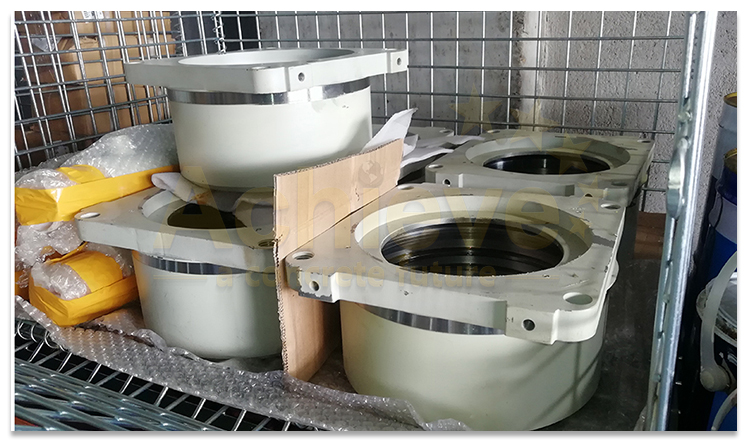Putzmeister concrete pump upper housing outer housing spare parts seal kits with completely