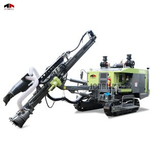 Premium Rotary System Air Compressor Integrated Down The Hole Rock Blasting Hole Surface Drilling Rig With Dust Collector