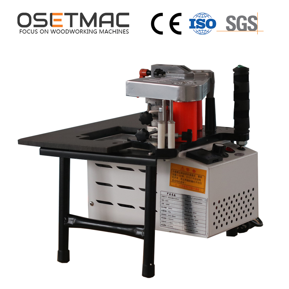 TS-50B Portable PVC MDF Melamine Manual Edge Bander for Cleaning 220V Single Phase