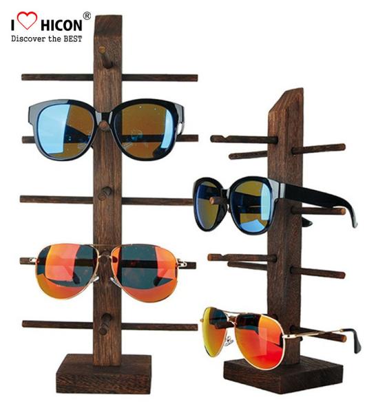 Eyeglass Shop Countertop Commercial Eyewear Display Rods For 5 Pair Of