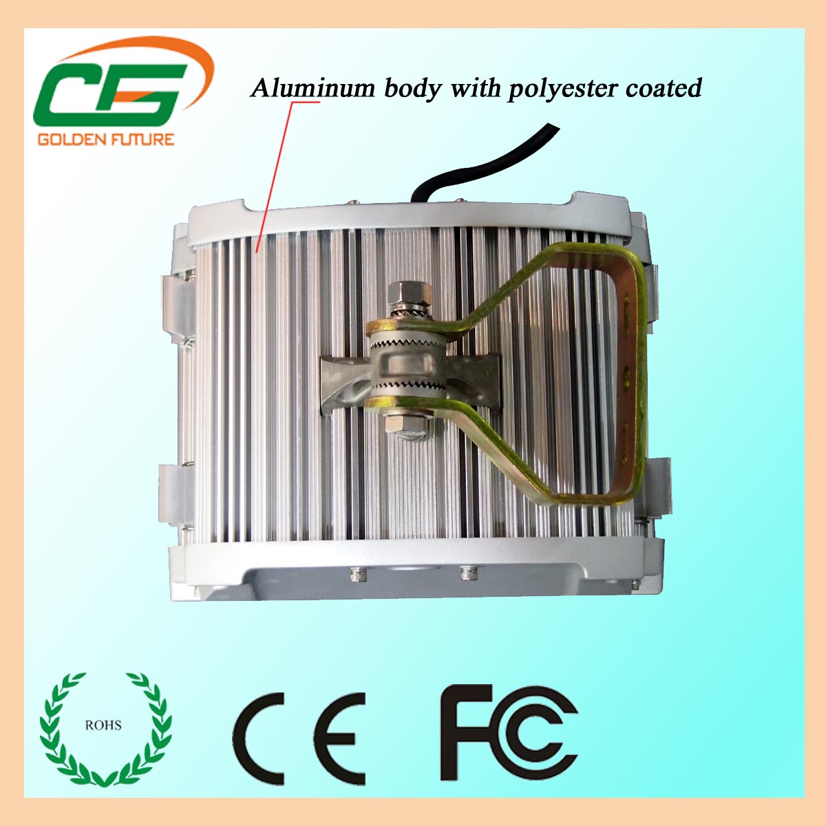 5000K 40W FCC RoHS Waterproof LED Flood Light Outdoor Cree IP65 , AC 240V 120V