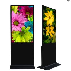  Touchscreen Digital Display Totem , Floor Standing Totem Digital Signage Kiosk Manufactures