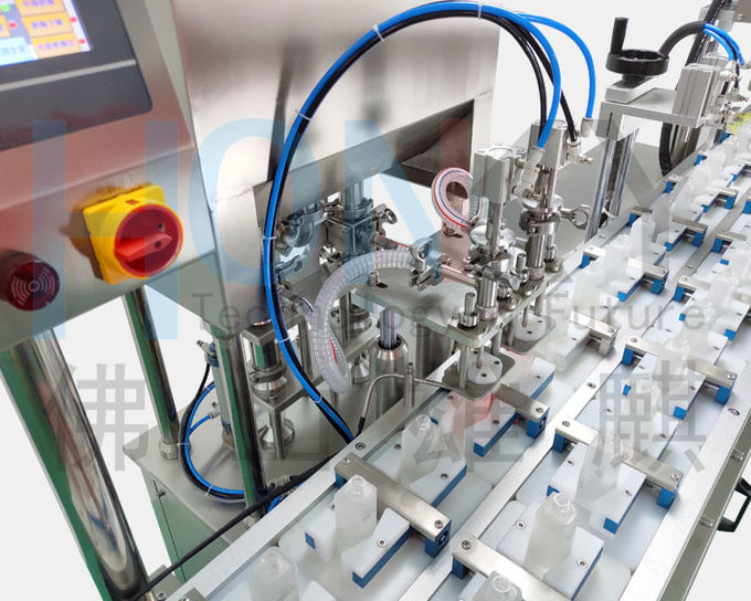 Automatic 2400 BPH Cream Filling And Capping Machine With Ceramic Pump