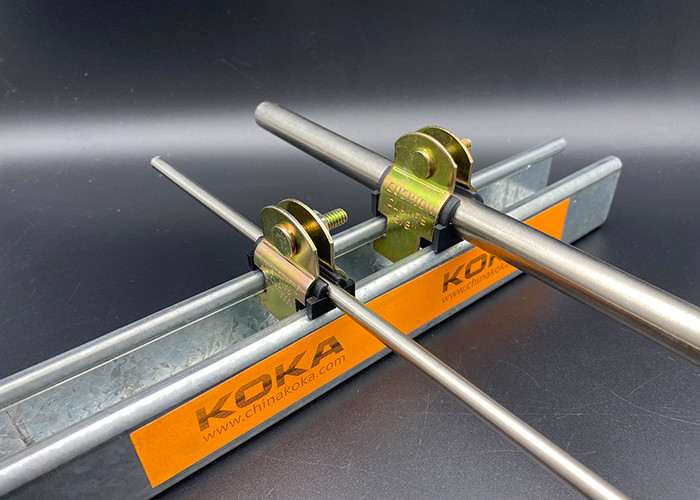 Copper Plate Strut Cushion Clamps Pipe TPE Stainless Steel 316