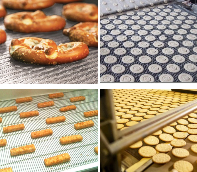 Fruit Drying Chain Conveyor Belt 304 316 310s Stainless Steel