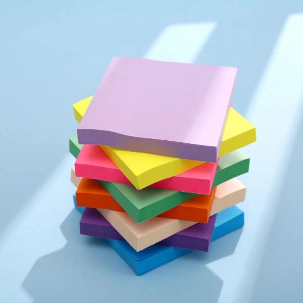 Quality Customized Multicolor Sticky Notes Easy To Stick Mini Self Adhesive Notepad for sale
