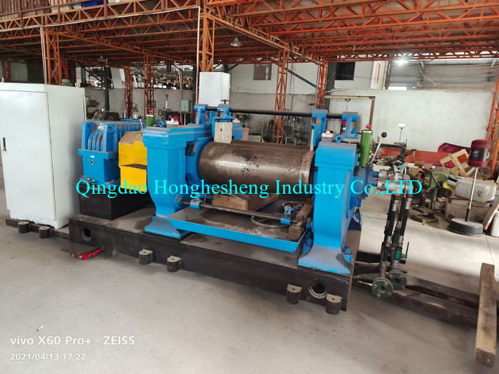 5.5KW Dia 160mm Silicone Rubber Open Mixing Mill Second Hand Rolling Mill