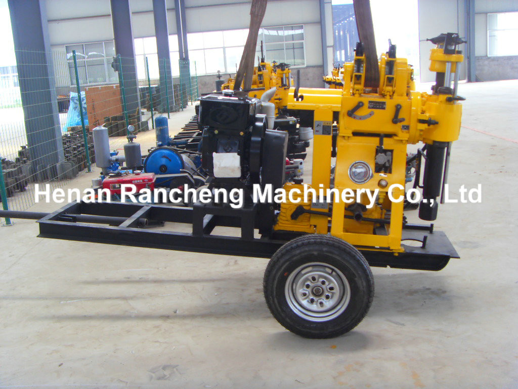 Versatile Small Borehole Drilling Rig For Depths Up To 200m With Hydraulic System