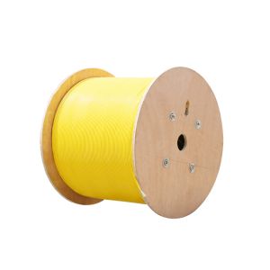 2 Strand Single Mode OS2 Indoor Fiber Cable Tight Buffered LSZH Jacket For