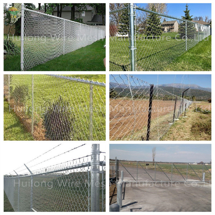 11ga 2”X2mx30m Chain Link Wire Fence Galvanized Hot Dipped Zinc Coating