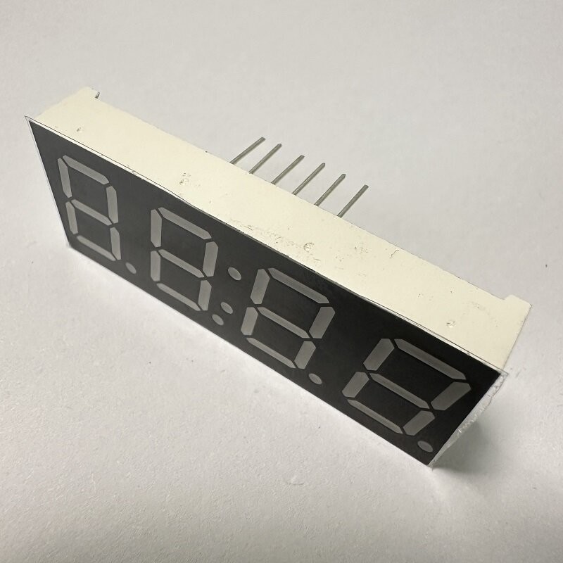 Blue 4 Digit 14.2mm 7 Segment LED Display Common Anode For Temperature Control