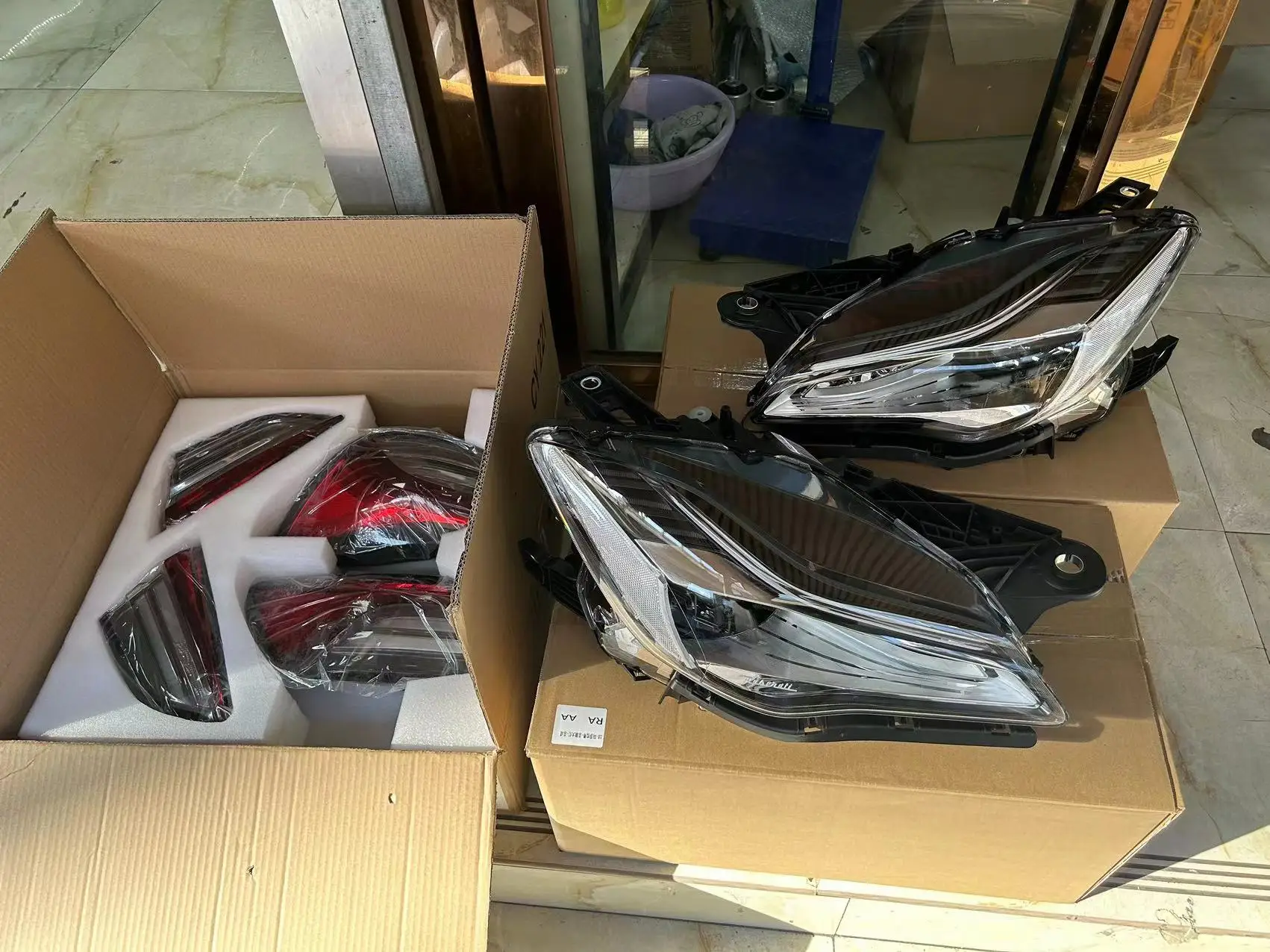 Led Headlights For Maserati Quattroporte 2014-2019 Upgrade 2022 Trofeo Laser Plug And Play
