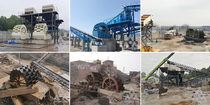 Construction Sand Washing Machine Water Saving And Hydropower