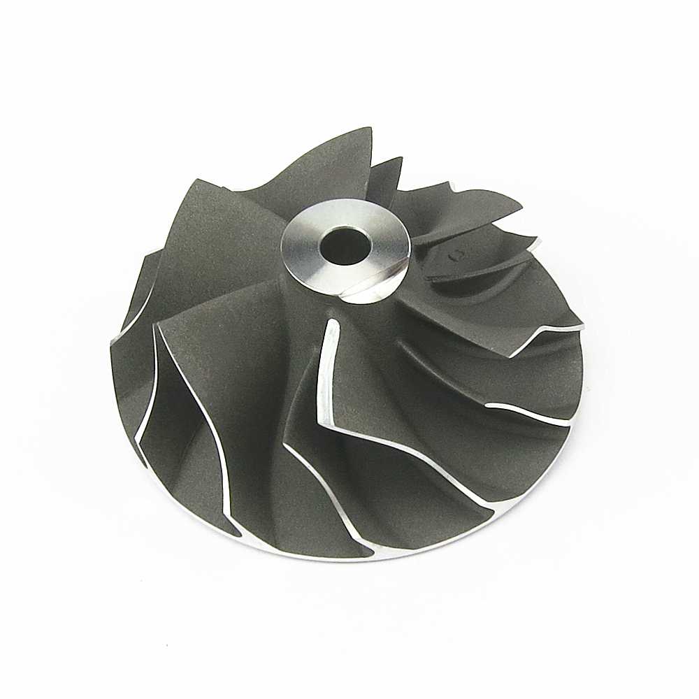 TB2803 Turbo Compressor Wheel 445436 - 0007 Fit 466089 - 0004 Turbo For Nissan Skyline GT - R with RB26DETT Engine