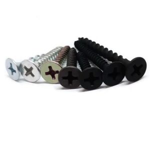 Thread Pitch Self Tapping Metal Screws Slotted Pan Head Sharp Point For