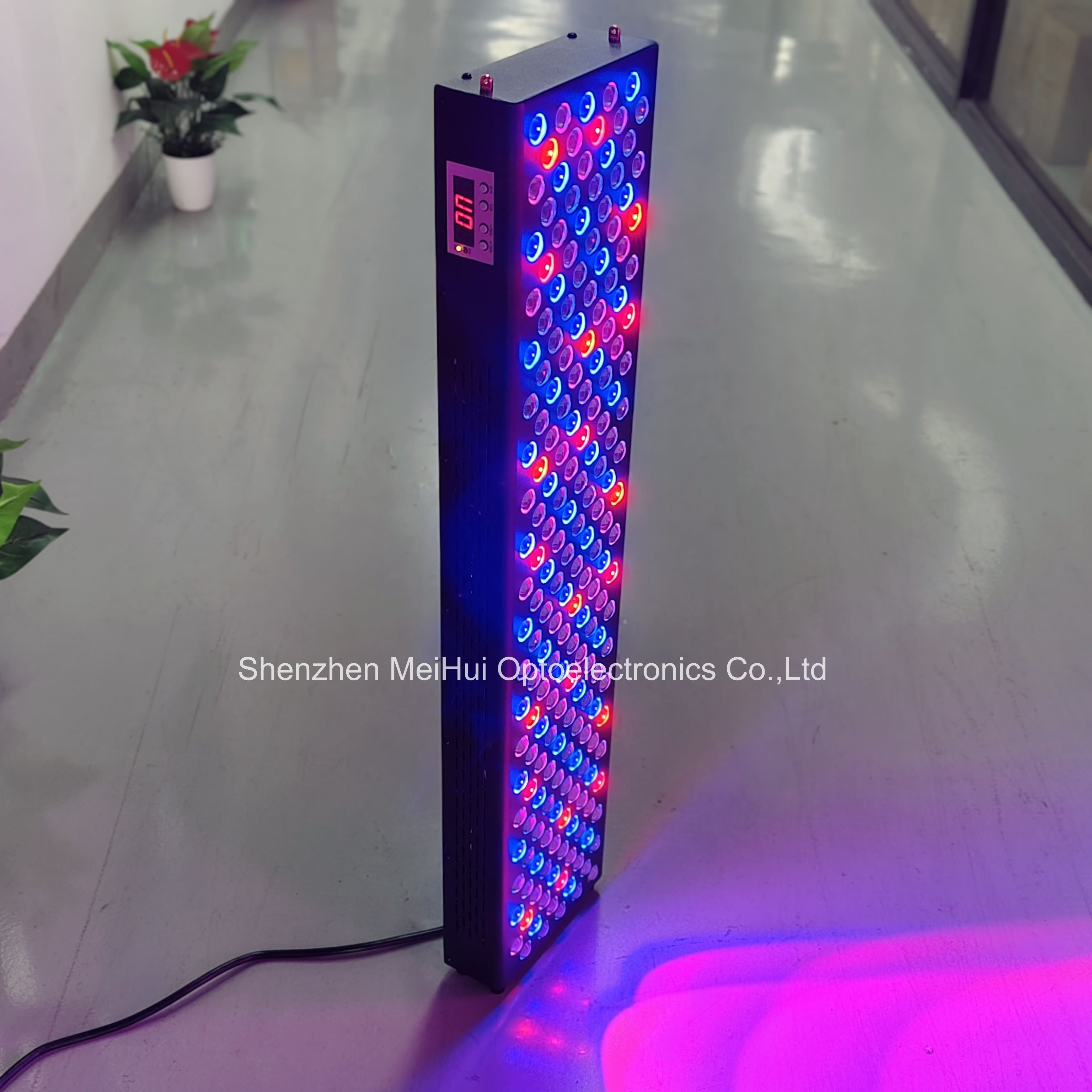Iron Red Light Therapy Device With 9-Colour Spectrum Infrared Led Facial Rejuvenation Device