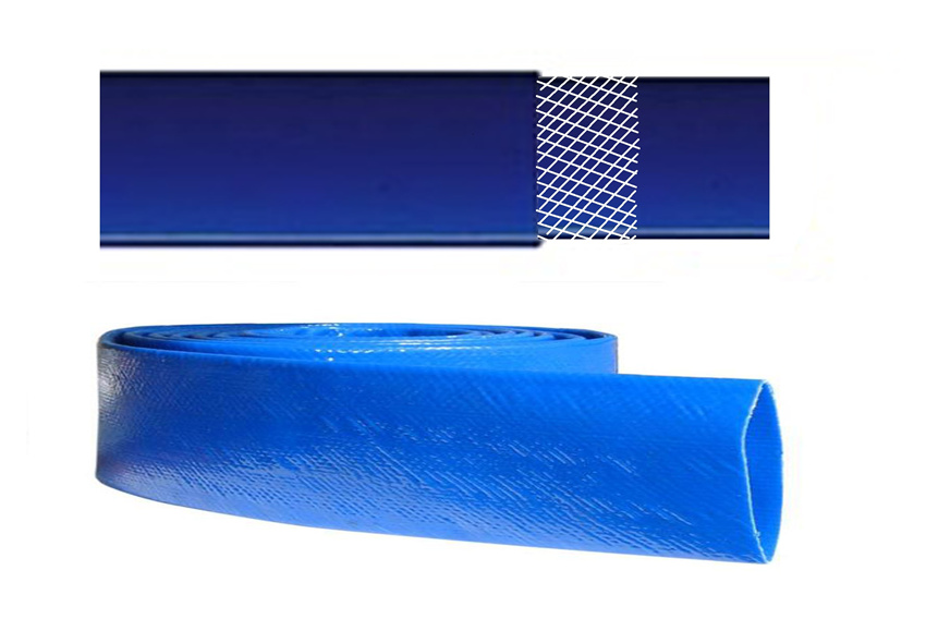 Steel Wire Suction PVC Flexible Tubing High Pressure UV Chemical Resistant Thick Vinyl Hose Tube, 10 FT
