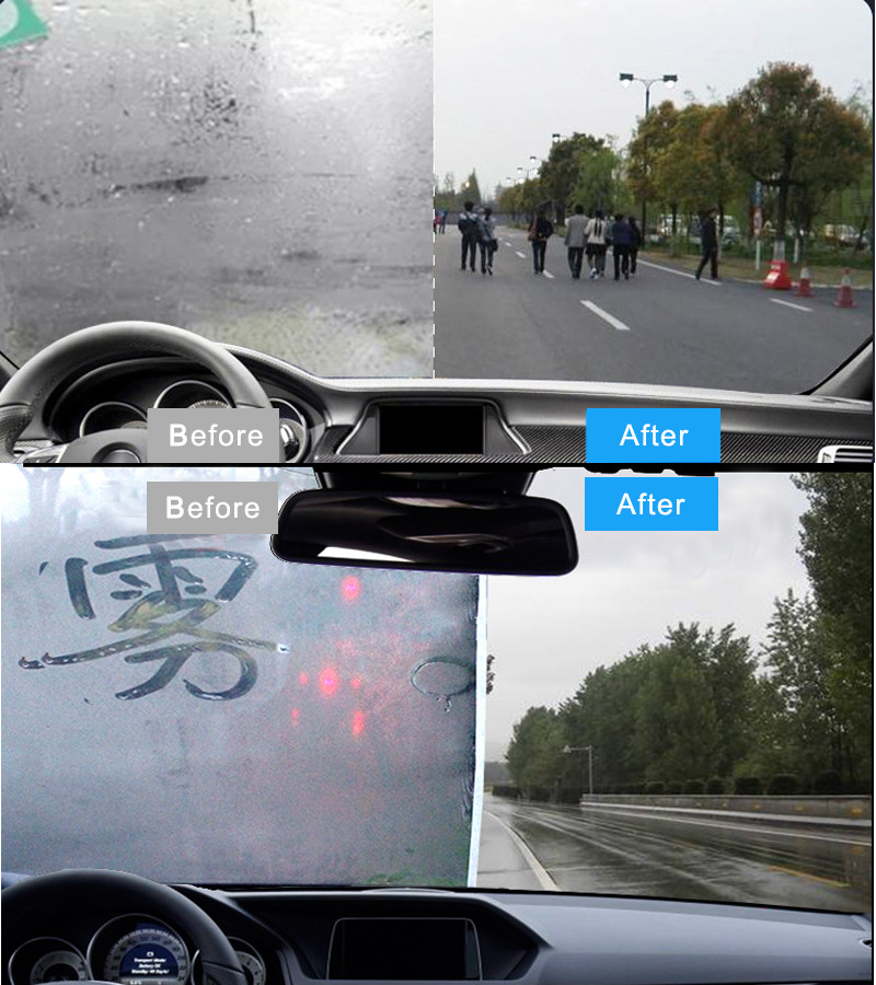 Antimist Car Dashboard Wipes Automotive Interior Wipes Glass Cleaner